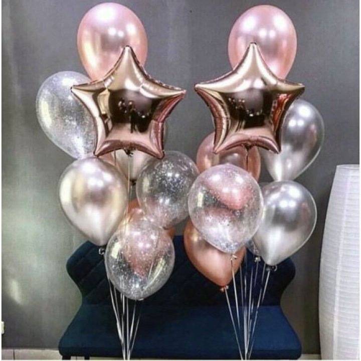 Фонтаны шаров "Дубль старт" с доставкой в Элисте