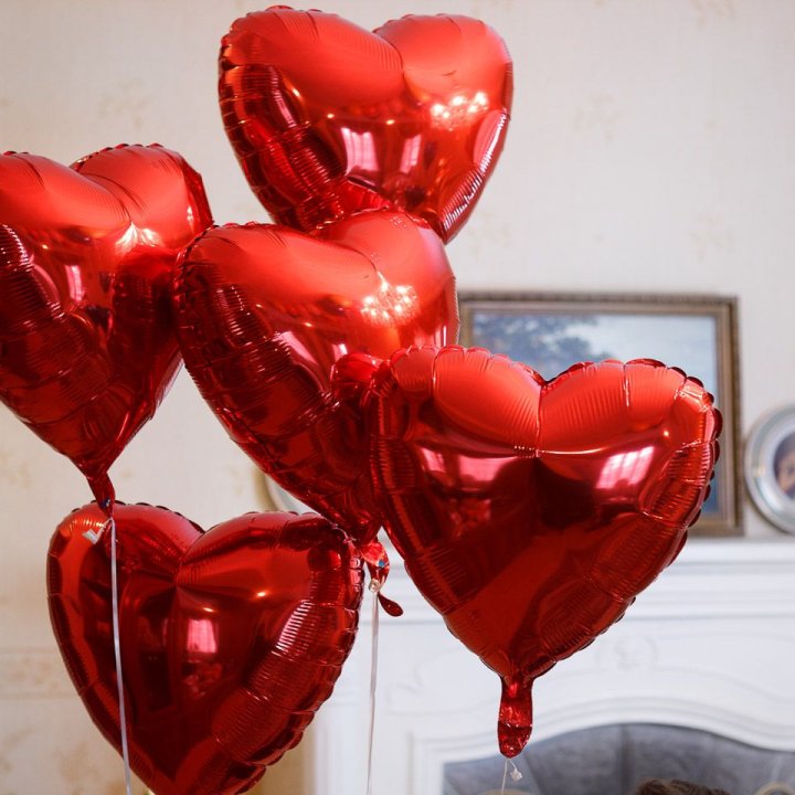Фольгированный шар "Сердце" в Элисте