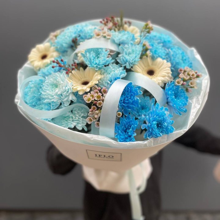 Букет "Голубые дали" с доставкой в Элисте