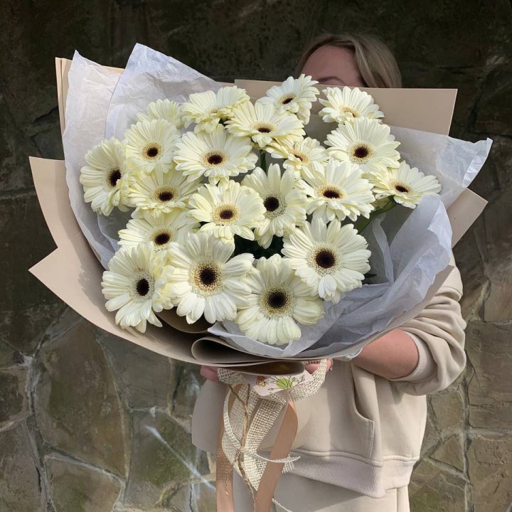 Букет голландских гербер "Шейн"" в Элисте