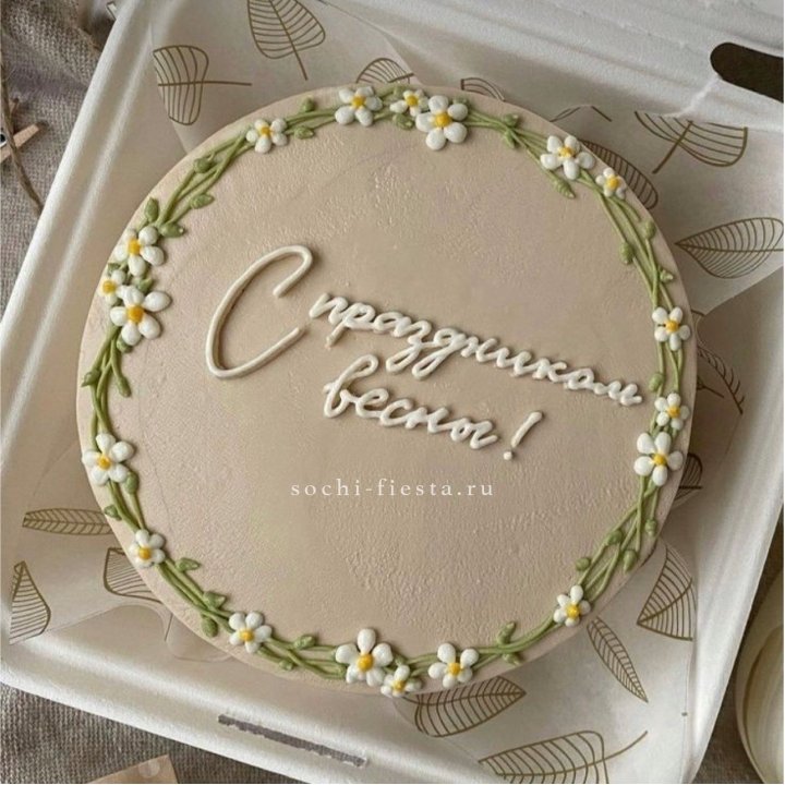 Бенто-торт "C праздником весны!"  в Элисте