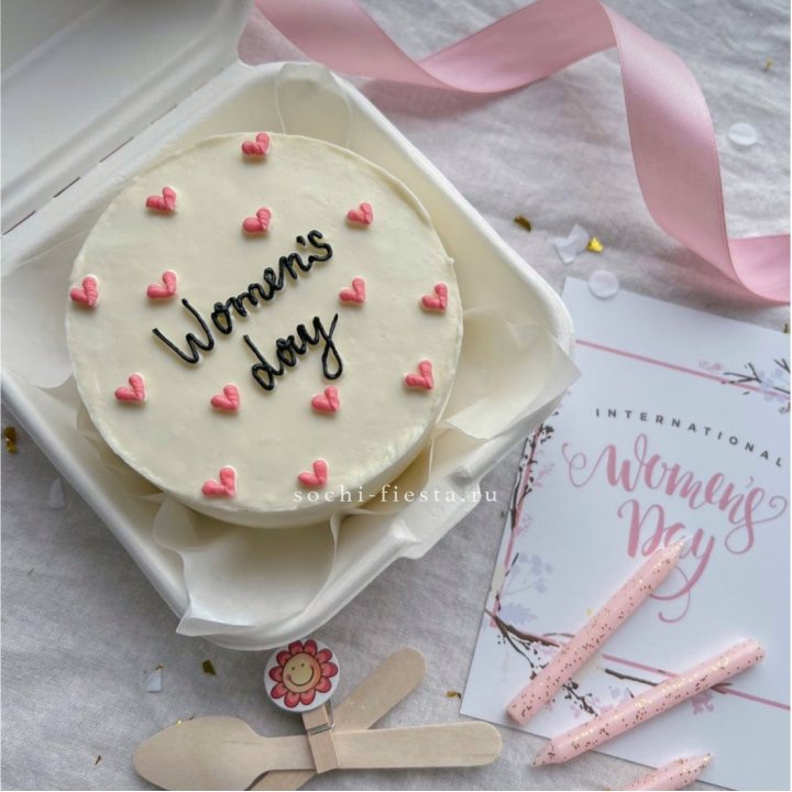 Бенто-торт "Дорогим женщинам"  в Элисте