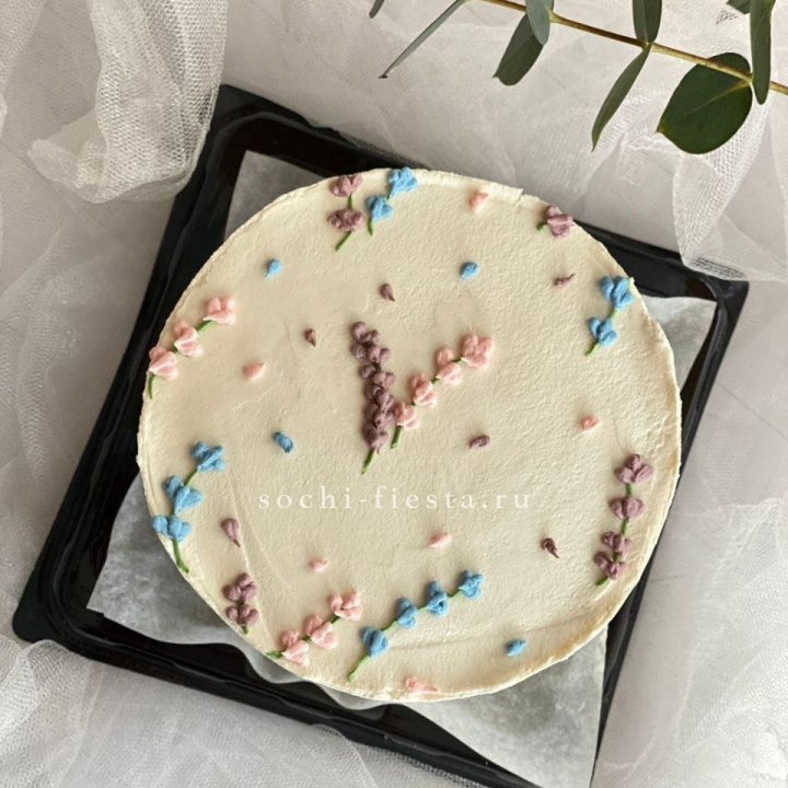 Бенто-торт "Лаванда" в Элисте