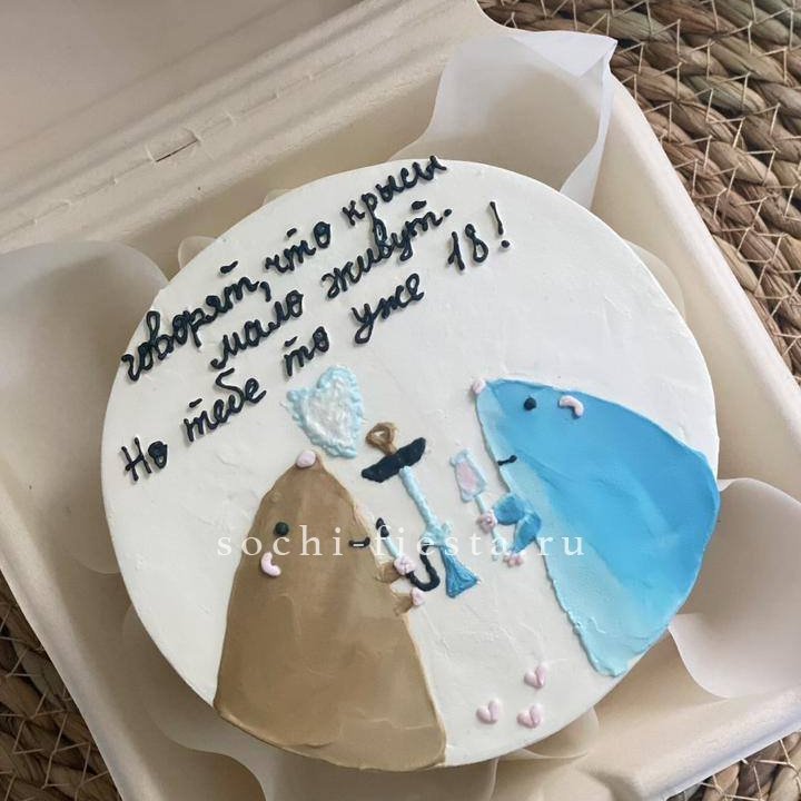 Бенто-торт "Крысы"  в Элисте