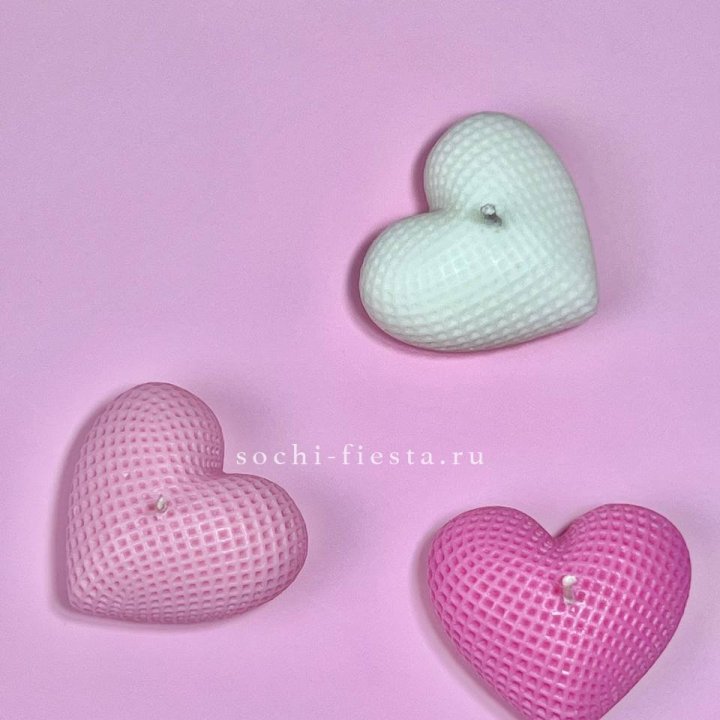 Набор свеч сердец в Элисте