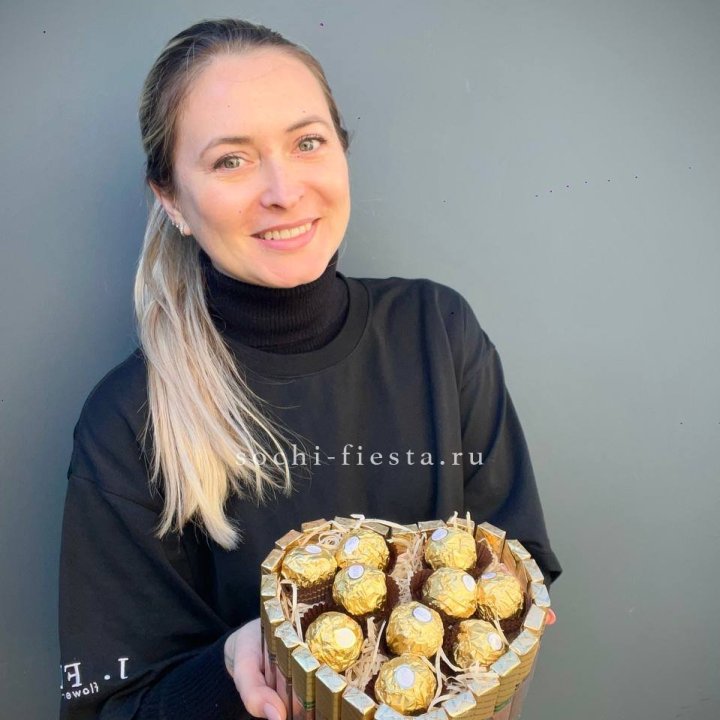 Шоколадный набор Сердце в Элисте