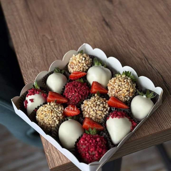 Клубника в шоколаде 12 ягод №2 в Элисте