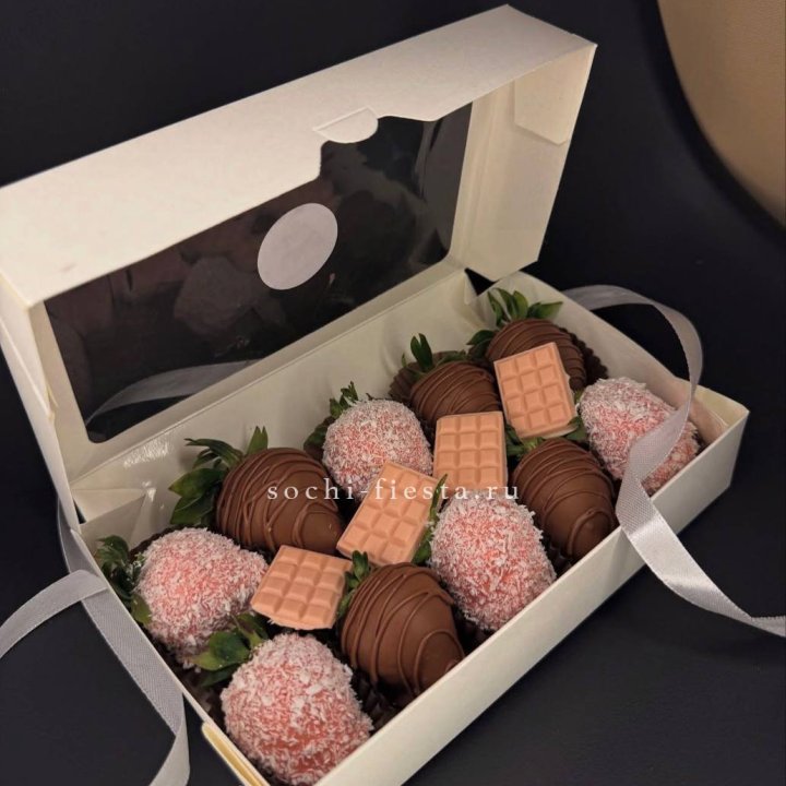 Клубника в шоколаде 10 ягод №2 в Элисте