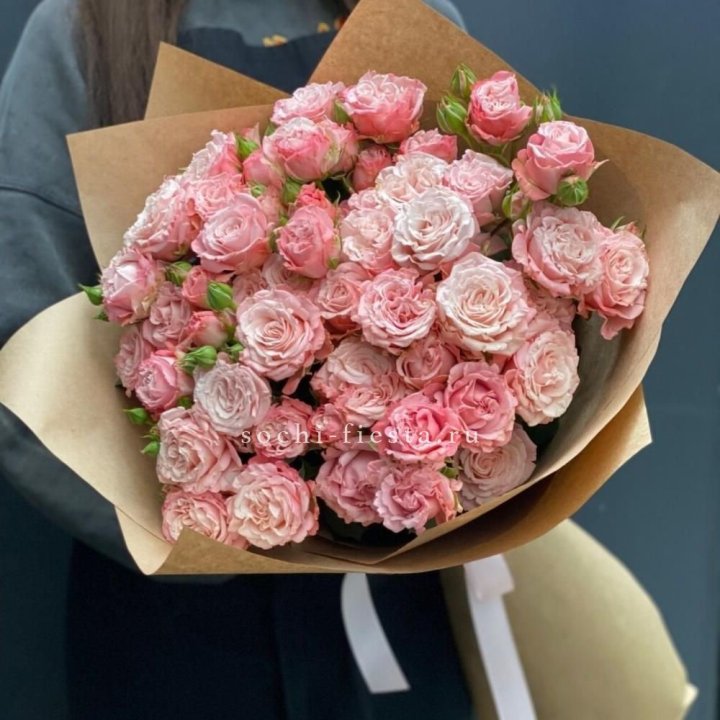 Пионовидные розы Bombastic №2 в Элисте