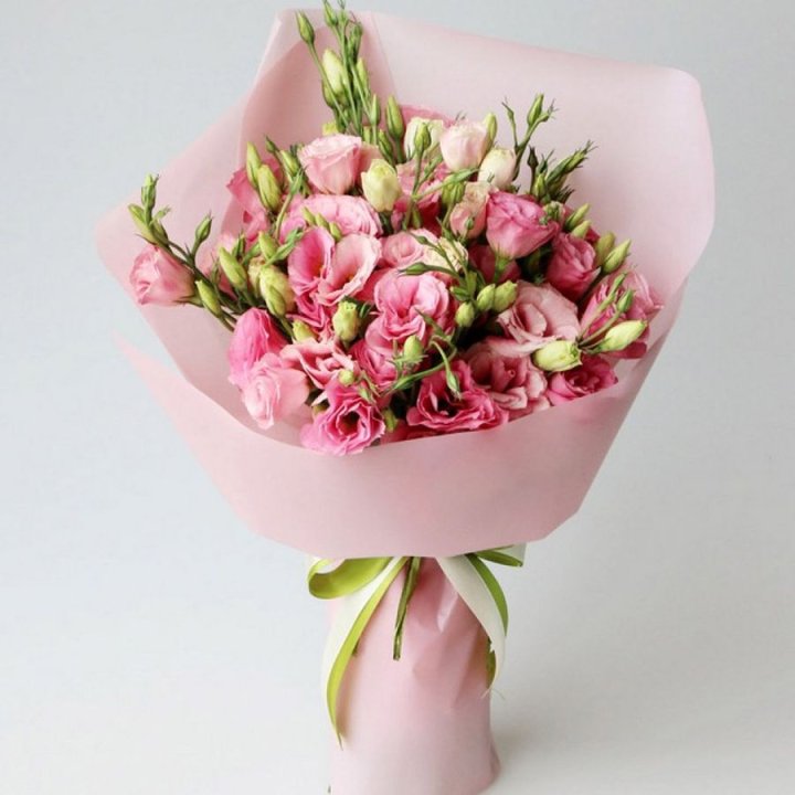 Букет из эустом №3 в Элисте