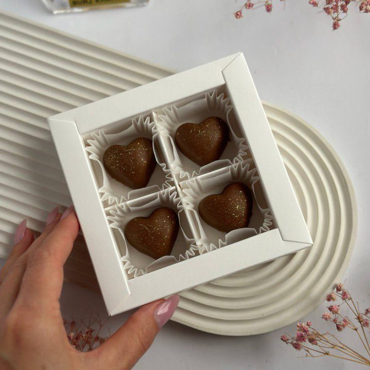 Бельгийский шоколад сердца в Элисте