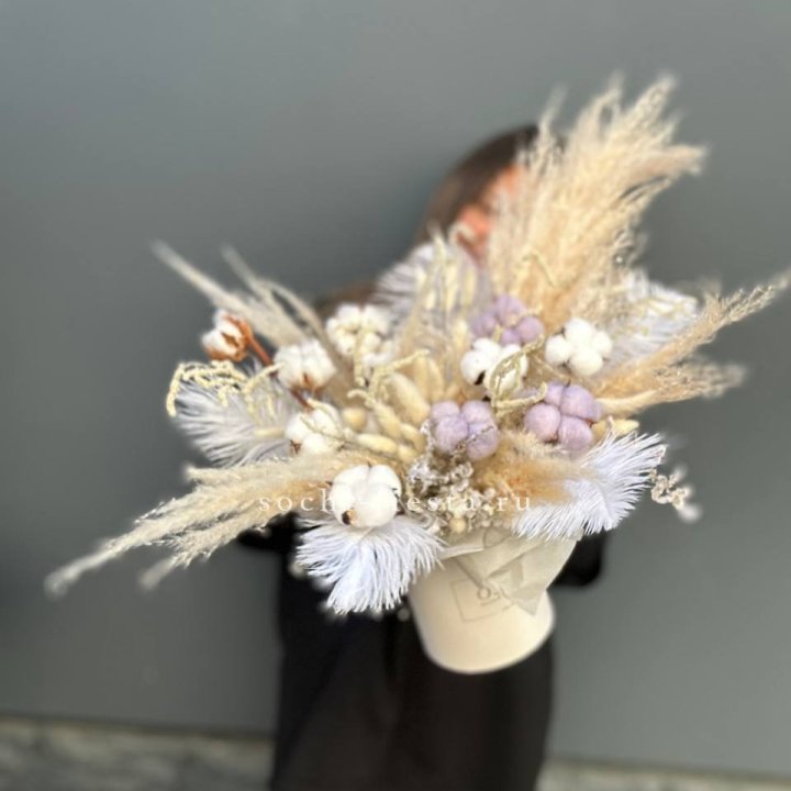 Авторский бокс с сухоцветами №3 в Элисте